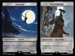 Assassin (0004) // Shapeshifter (0002) Double-Sided Token - Foil