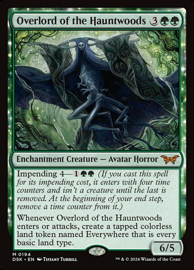 Mint/Near-Mint, English - 1 x MTG Overlord of the Hauntwoods