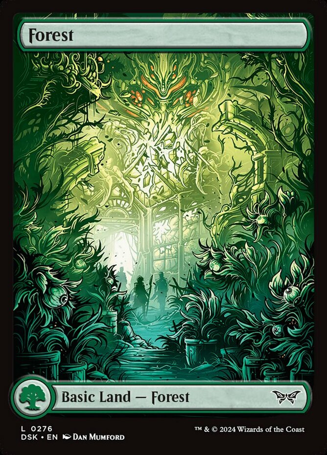 Forest (0276)~0276~NM~(DSK) - Duskmourn House of Horror~MTG | eBay