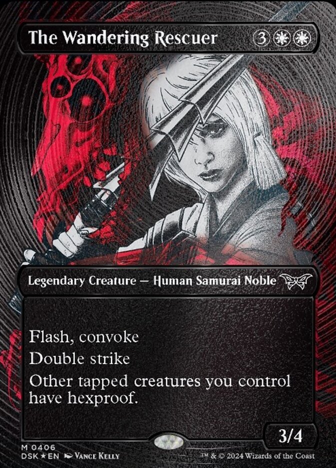The Wandering Rescuer - Textured Foil - Showcase