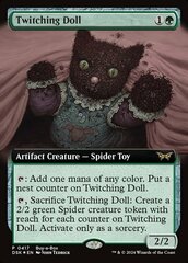 Twitching Doll - Foil - Extended Art - Buy-a-Box Promo