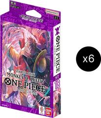 Starter Deck 18: PURPLE Monkey.D.Luffy Display