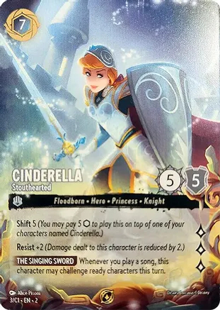 Cinderella - Stouthearted - 3 - Promo - Holo Foil