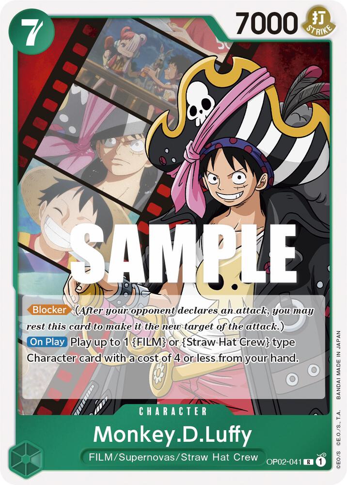 Monkey. D. Luffy - OP02-041 - R