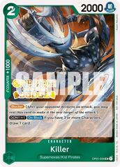 Killer - OP01-039 (Judge Pack Vol. 3) - Foil