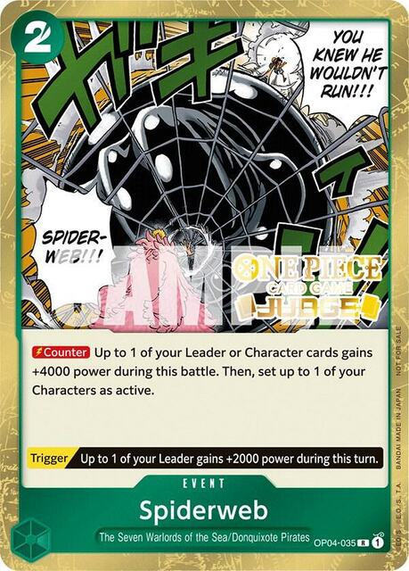 Spiderweb - OP04-035 - P (Judge Pack Vol. 3) - Foil
