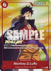 Monkey D. Luffy - P-001 - P (Offline Regional 2024 Vol. 2) (Finalist) - Foil