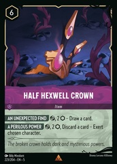 Half Hexwell Crown (0223) - Cold Foil