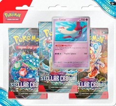 Scarlet & Violet - Stellar Crown 3 Pack Blisters - Latias