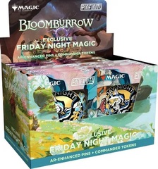 Bloomburrow - Pinfinity Friday Night Magic AR-Enhanced Pin + Commander Token Display