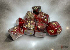 Borealis Cosmos/gold Polyhedral Dice Set - CHX30064