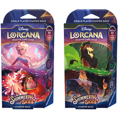 [DEPRECATED] (Duplicate) Disney Lorcana: Shimmering Skies Starter Deck Display (8 Decks, 2 types)