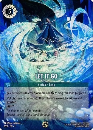 Let It Go - 2/C1 - Promo - Cold Foil