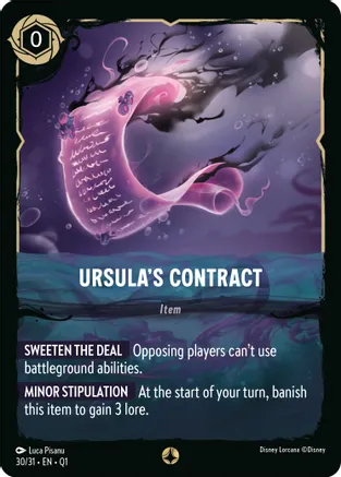 Ursulas Contract - 30/31