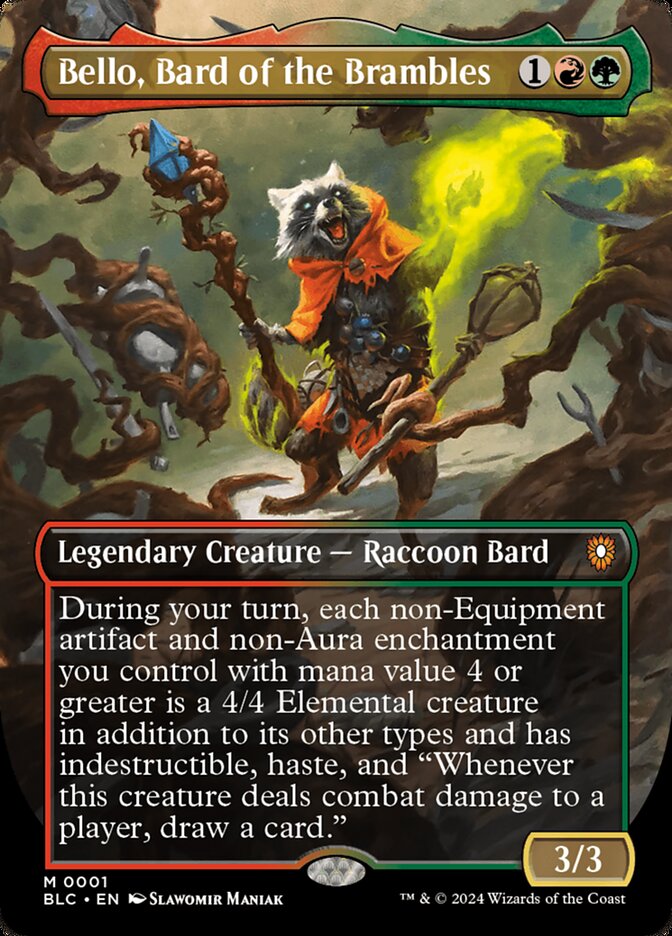 Bello, Bard of the Brambles - Foil - Borderless Bello, Bard of the Brambles - Foil - Borderless