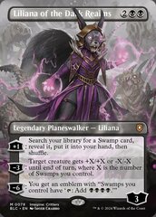 Liliana of the Dark Realms (0078) (Borderless) (Showcase) - Foil