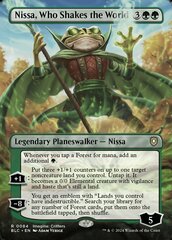 Nissa, Who Shakes the World - Foil - Borderless