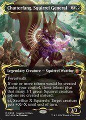 Chatterfang, Squirrel General (0095) (Borderless) (Showcase) - Raised Foil