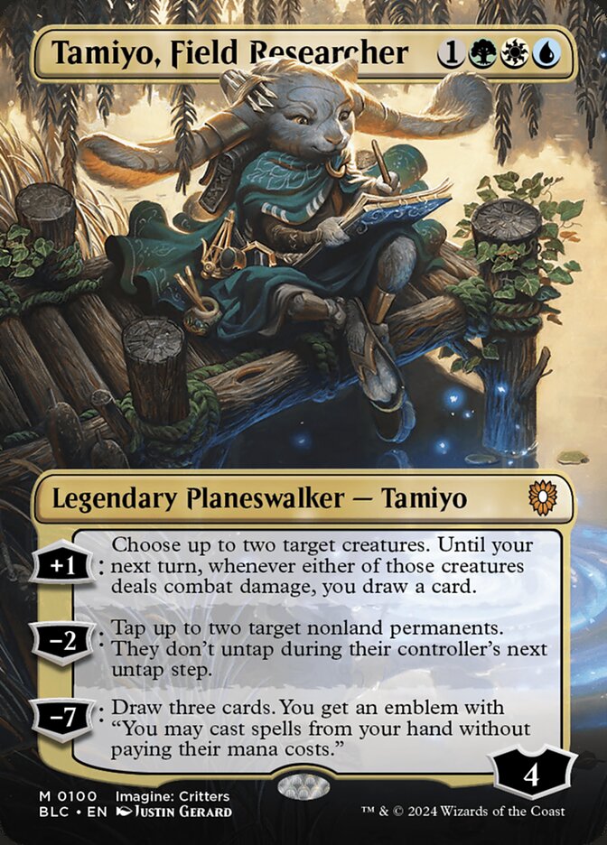 Tamiyo, Field Researcher - Foil - Borderless