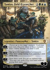 Tamiyo, Field Researcher (0100) (Borderless) (Showcase) - Foil