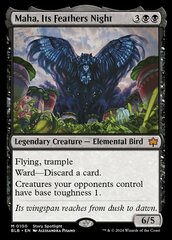 Maha, Its Feathers Night - Foil