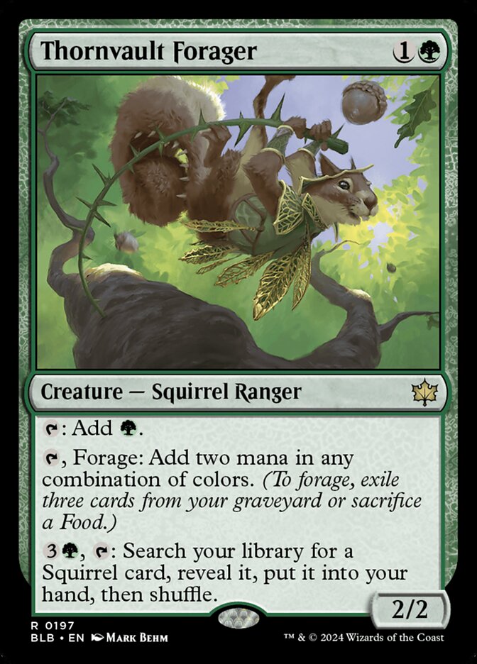 Thornvault Forager - Foil