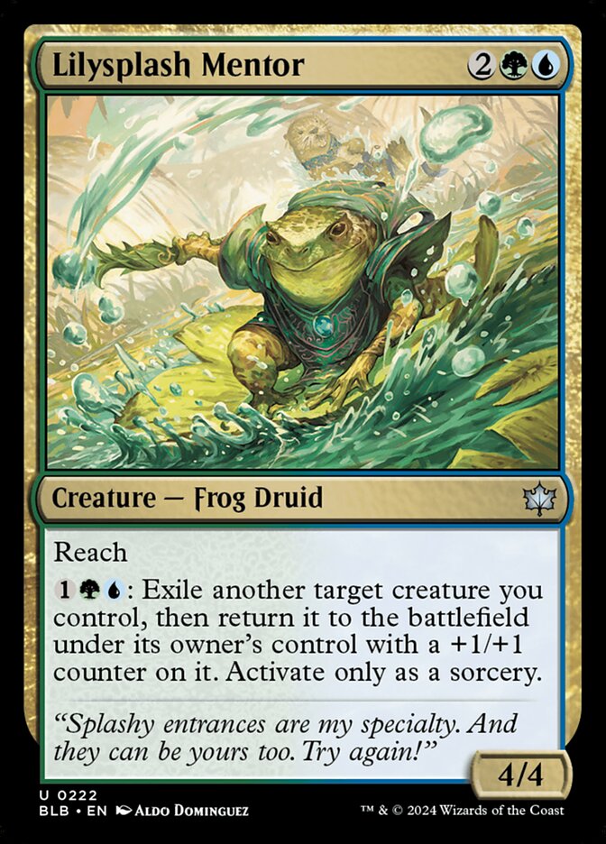 Lilysplash Mentor - Foil