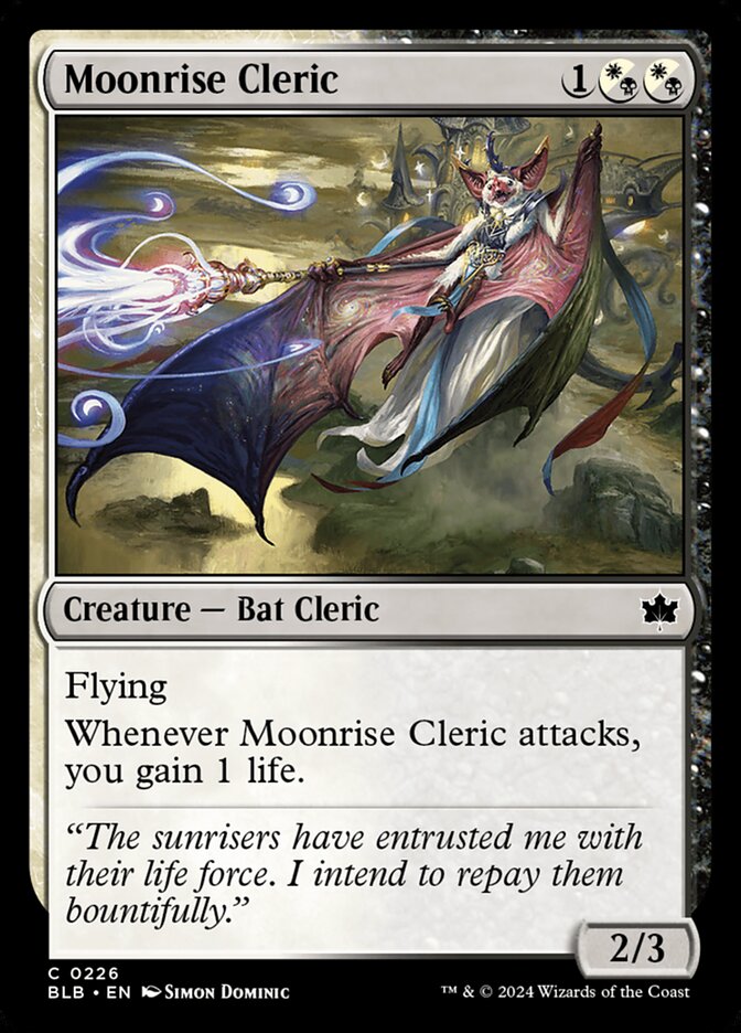 Moonrise Cleric - Foil