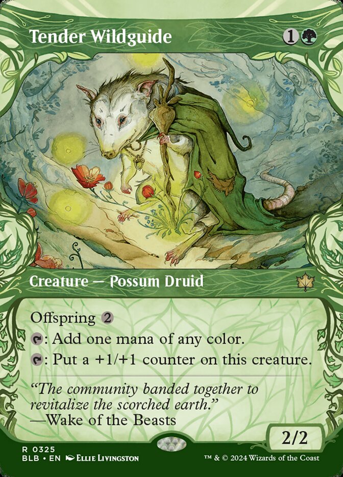 Tender Wildguide - Foil - Showcase