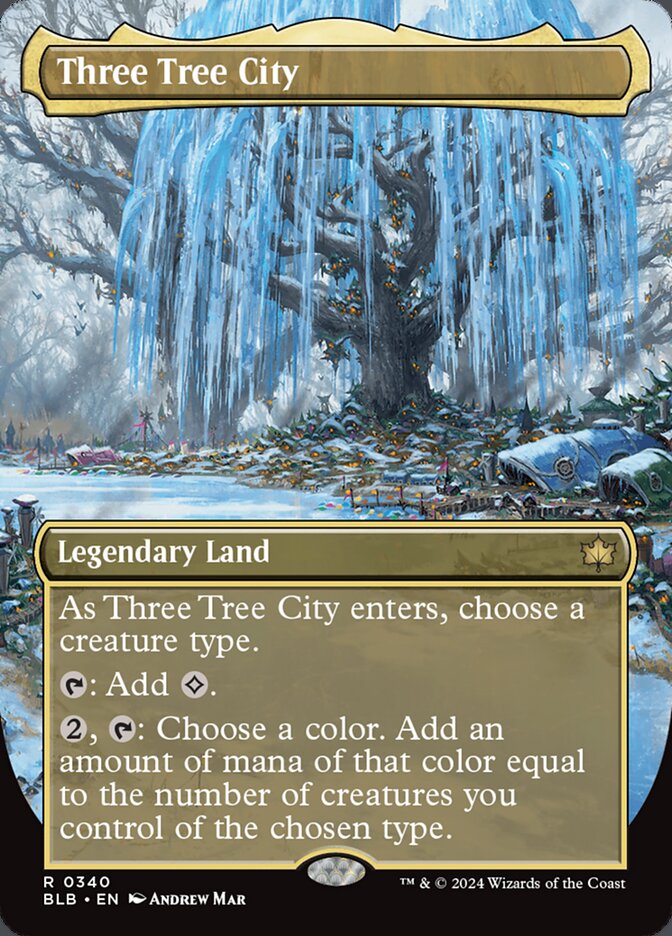 Three Tree City (0340) - Foil - Borderless