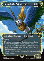 Kastral, the Windcrested (0350) (Borderless) (Showcase) - Raised Foil