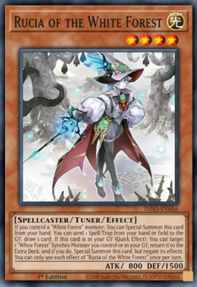 Rucia of the White Forest - INFO-EN016 - Common - 1st Edition
