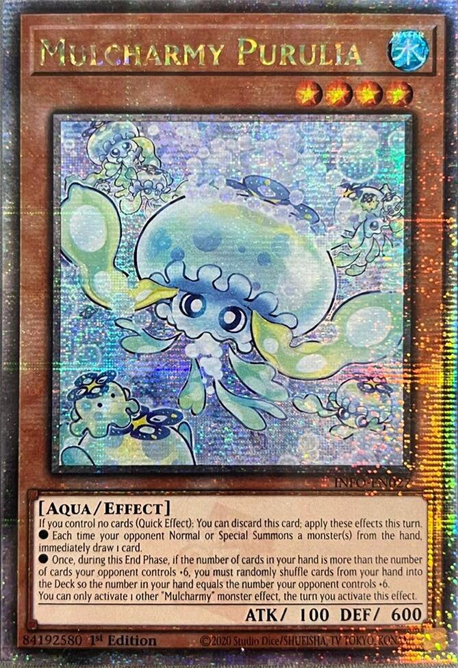 Mulcharmy Purulia - INFO-EN027 - Quarter Century Secret Rare - 1st Edition