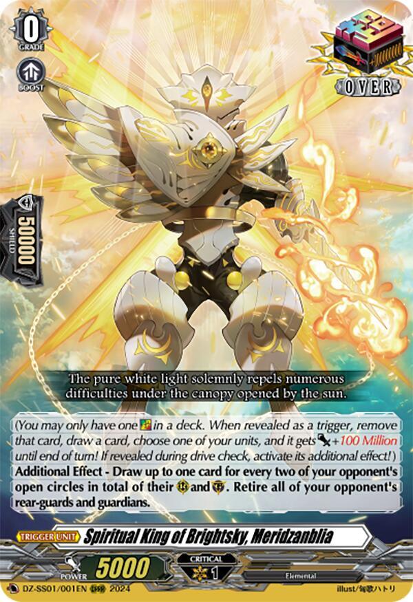 Spiritual King of Brightsky, Meridzanblia - DZ-SS01/001EN - ORRR