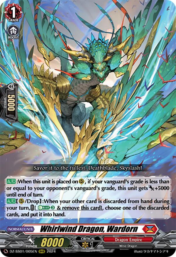 Whirlwind Dragon, Wardorn - DZ-SS01/005EN - RRR