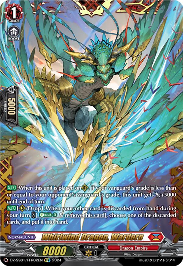 Whirlwind Dragon, Wardorn - DZ-SS01/FFR02EN - FFR