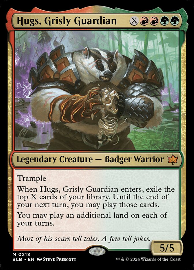 Hugs, Grisly Guardian - Foil