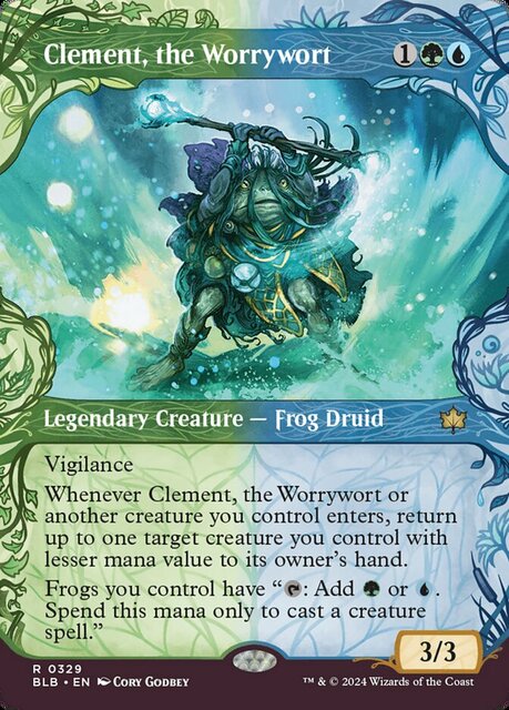 Clement, the Worrywort - Foil - Showcase