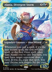 Alania, Divergent Storm (0344) (Borderless) (Showcase) - Raised Foil