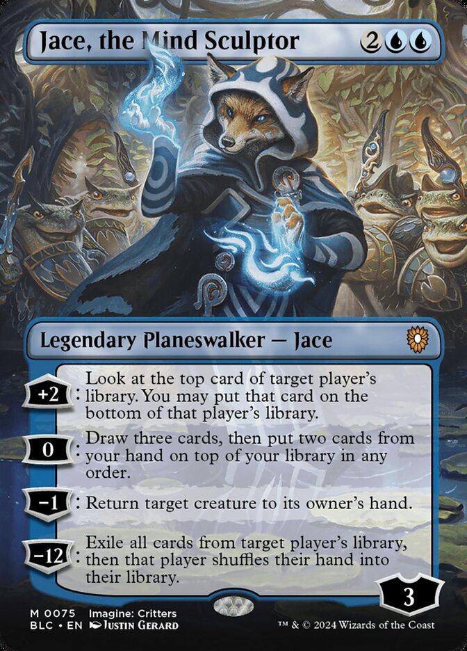 Jace, the Mind Sculptor - Borderless