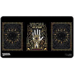 Vecna: Eve of Ruin - Black Stitched Playmat for Dungeons & Dragons