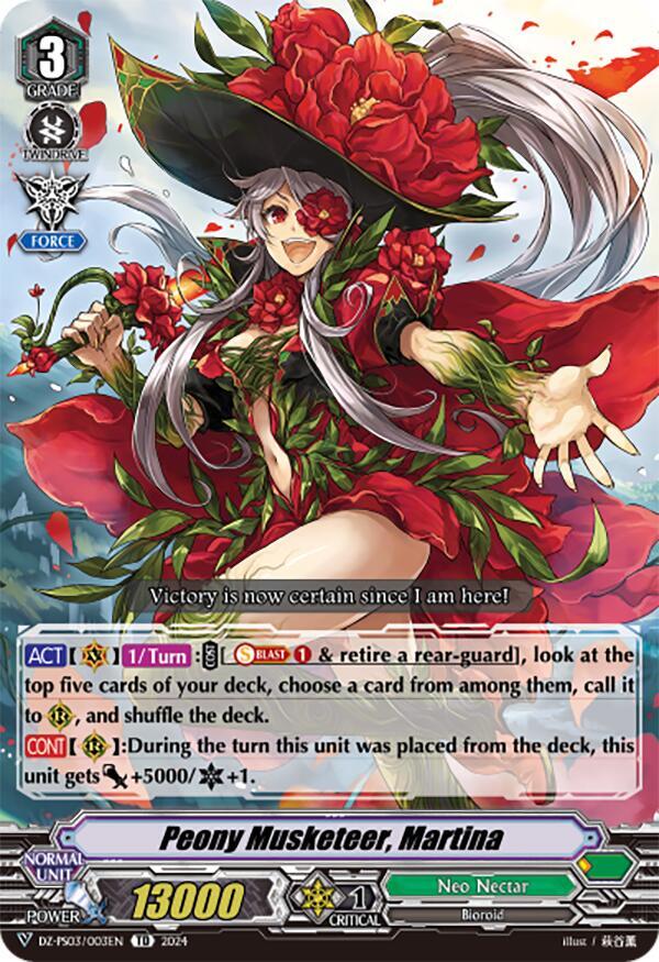Peony Musketeer, Martina - DZ-PS03/003EN - TD