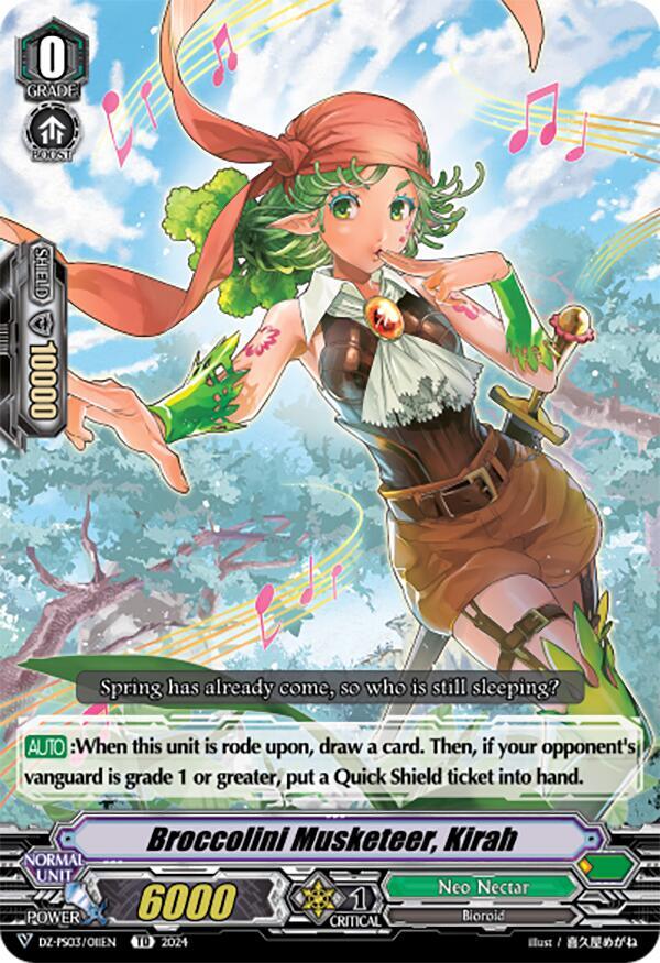 Broccolini Musketeer, Kirah - DZ-PS03/011EN - TD