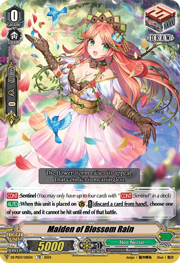 Maiden of Blossom Rain - DZ-PS03/015EN - TD