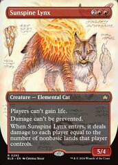 Sunspine Lynx (0292) (Borderless) - Foil