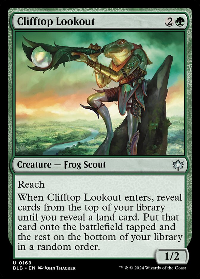 Clifftop Lookout - Foil