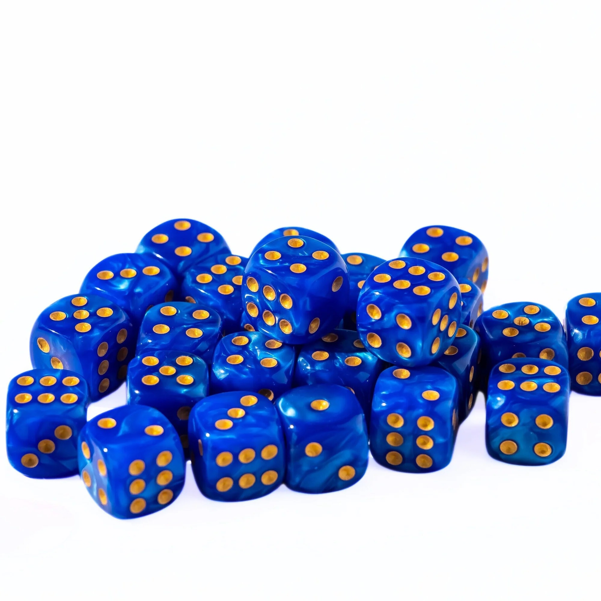 12mm D6 Dice - Rivers Edge - 25 Count Bag