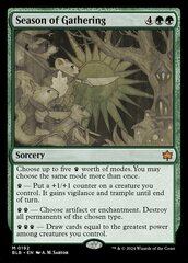 Season of Gathering - Foil