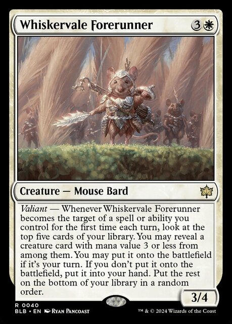 Whiskervale Forerunner - Foil