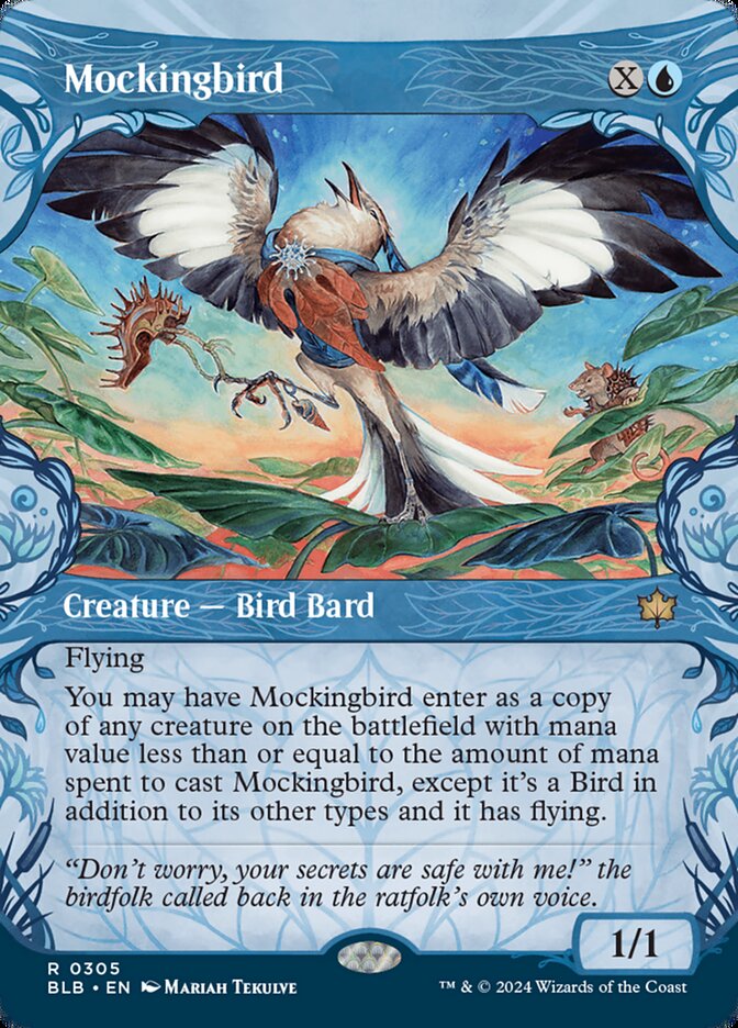 Mockingbird - Foil - Showcase